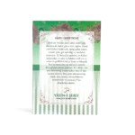 Hediyelik Yeşil Renk Çiçek Motifli Yasin Cüzü Tesbihli Mevlüt Seti - 10'lu Paket - Görsel 2