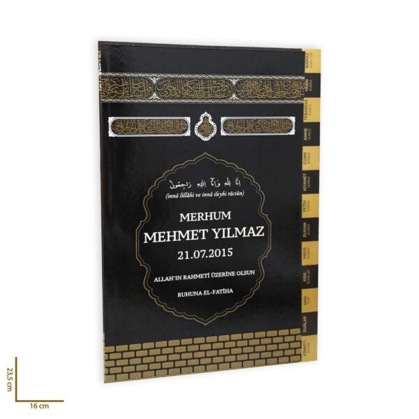 Örtücü Etiketli Kabe Model 80 Sayfa Yasin-i Şerif