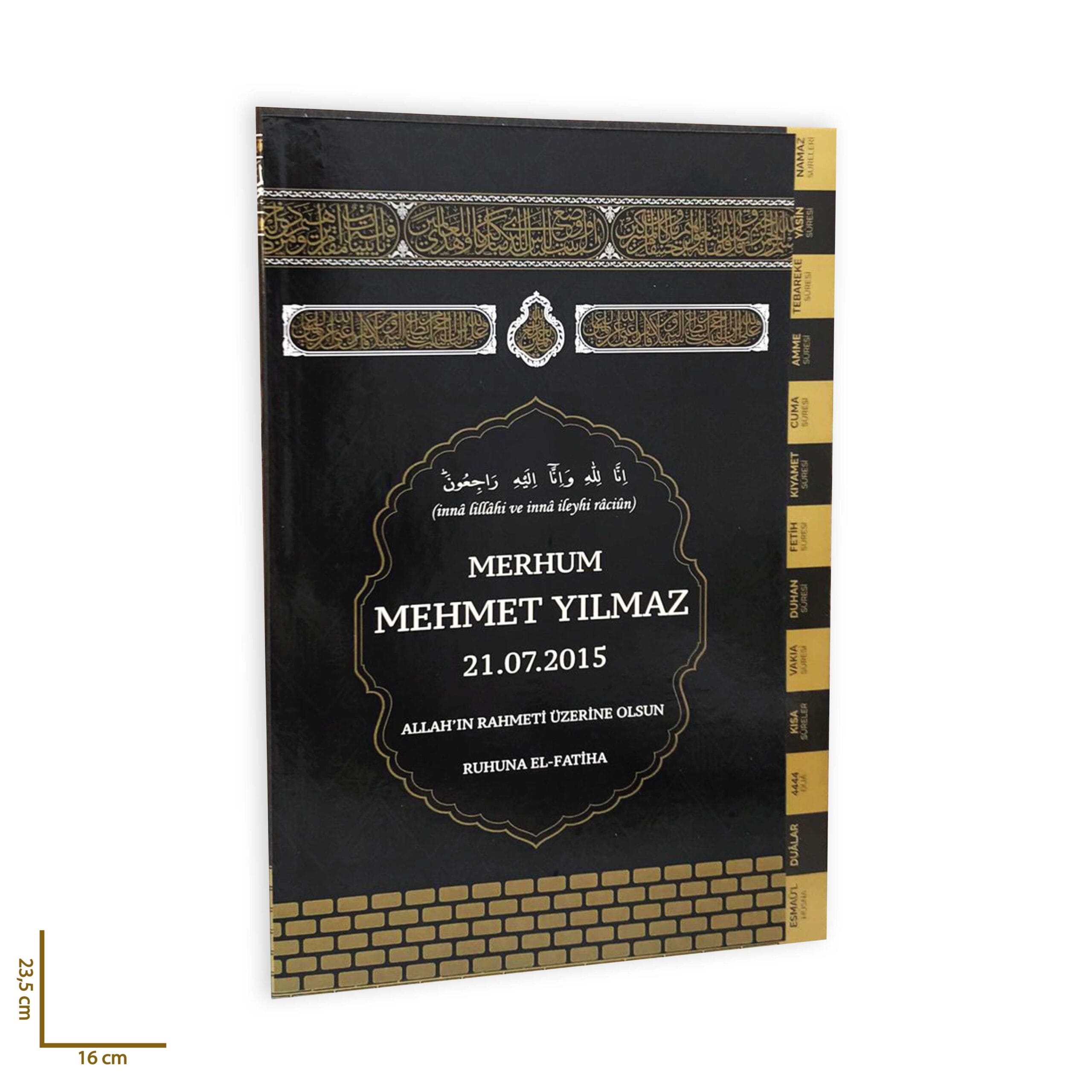 80-sayfa-kabe-desen-ortucu-scaled-1.jpg Örtücü Etiketli Kabe Model 80 Sayfa Yasin-i Şerif - Görsel 1