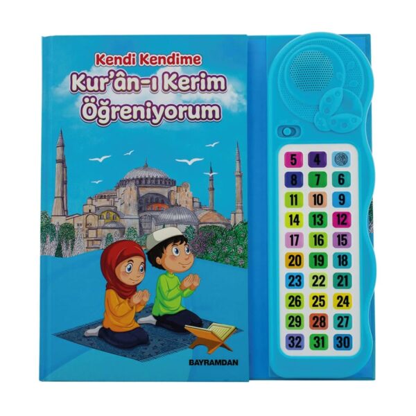 Kendi Kendime 10 Saat’de Kuran Öğreniyorum Sesli Cihazlı Kitap Mavi