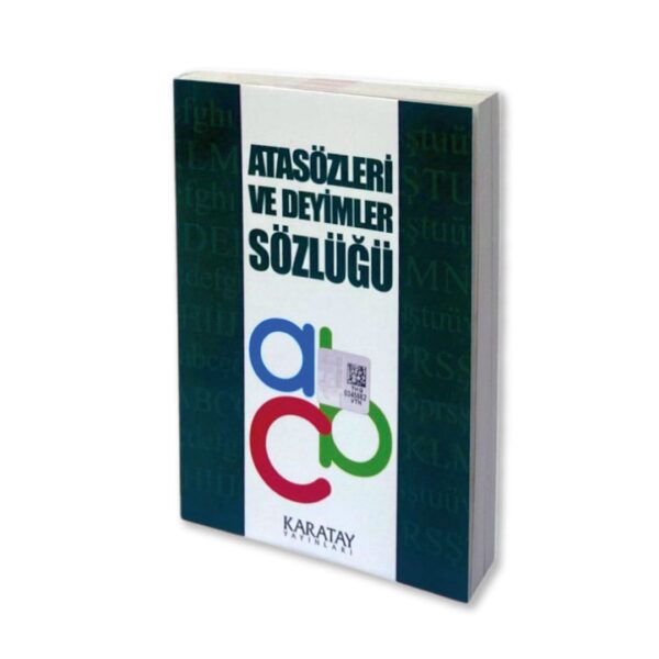 Atasözleri ve Deyimler Sözlüğü - Karton Yeşil Kapak