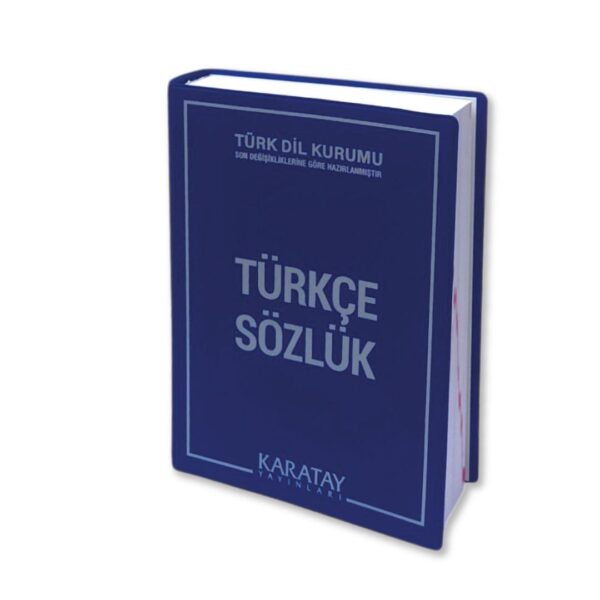 Türkçe Sözlük - Plastik Mavi Kapak